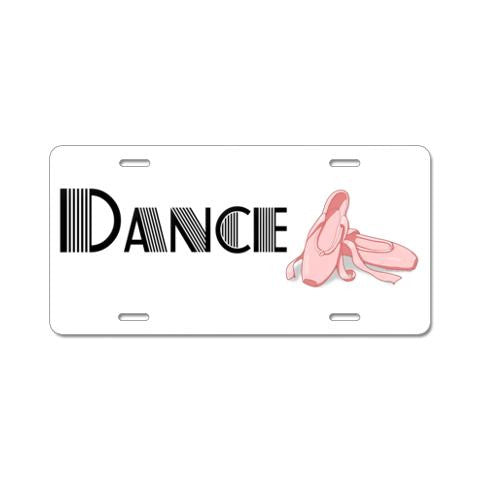 Ballerina License Plate