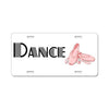 Ballerina License Plate