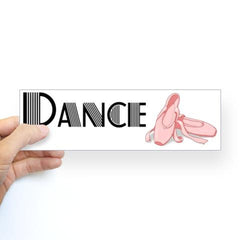 Ballerina Bumper Sticker